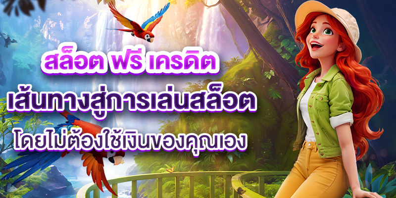 สล็อต ฟรี เครดิต เส้นทางสู่การเล่นสล็อตโดยไม่ต้องใช้เงินของคุณเอง